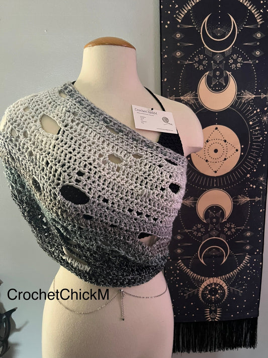 Crochet Grunge Shawl Pattern Techniques