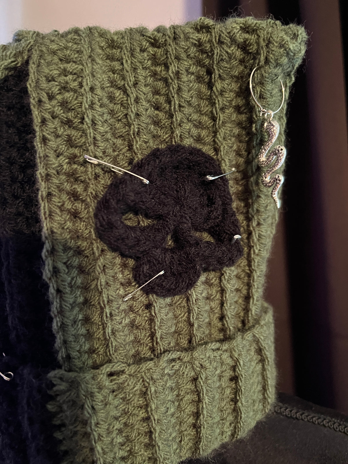 Medusa Kitty Ear Beanie