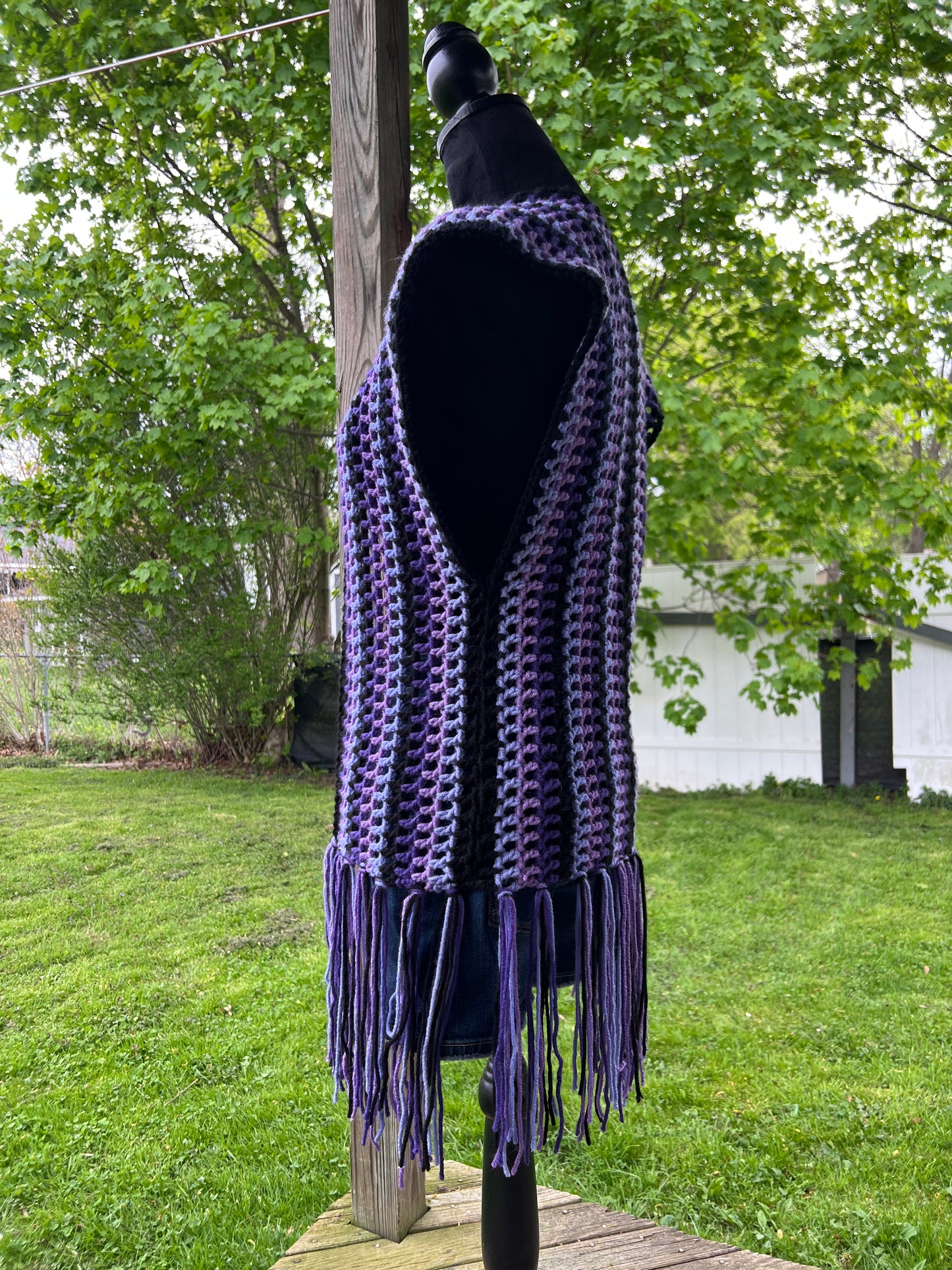 Purple Mesh Vest