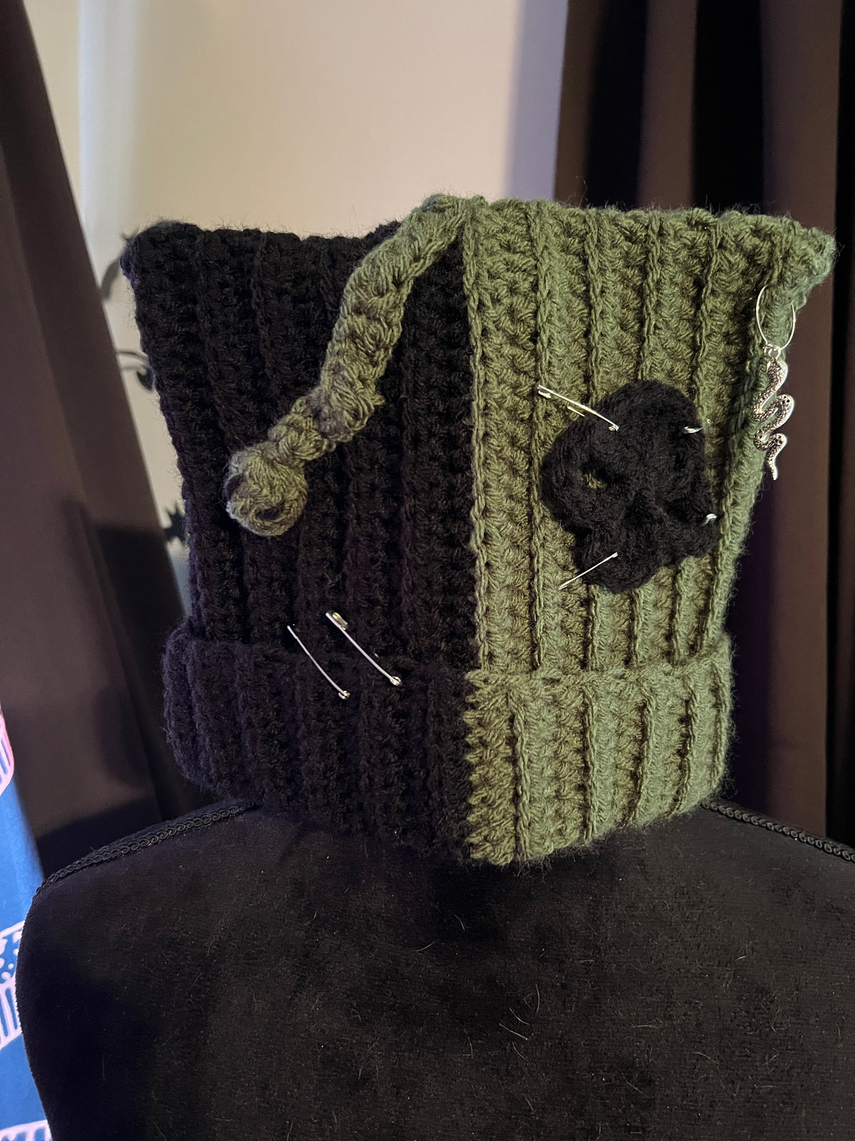Medusa Kitty Ear Beanie
