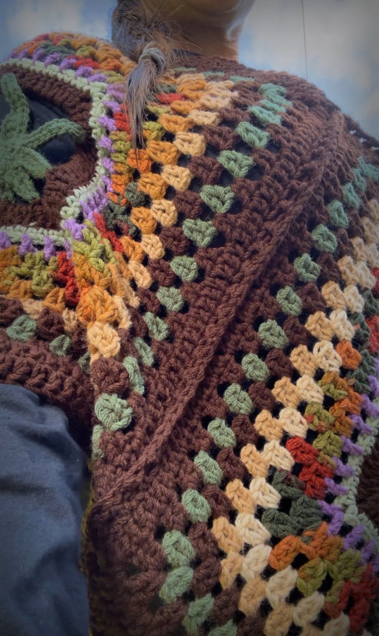 Fall Garden Poncho