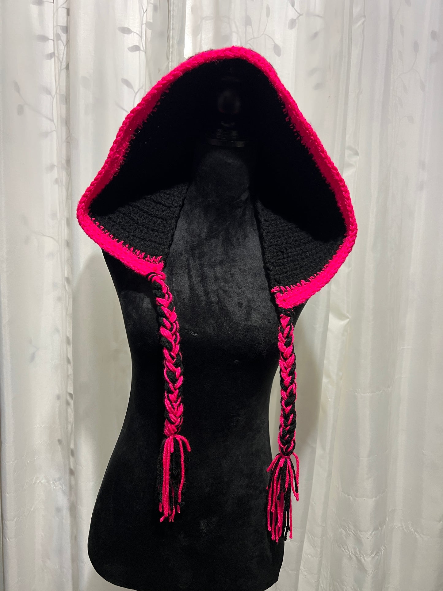 Pink Bunny Hood