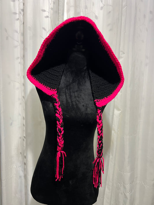 Pink Bunny Hood