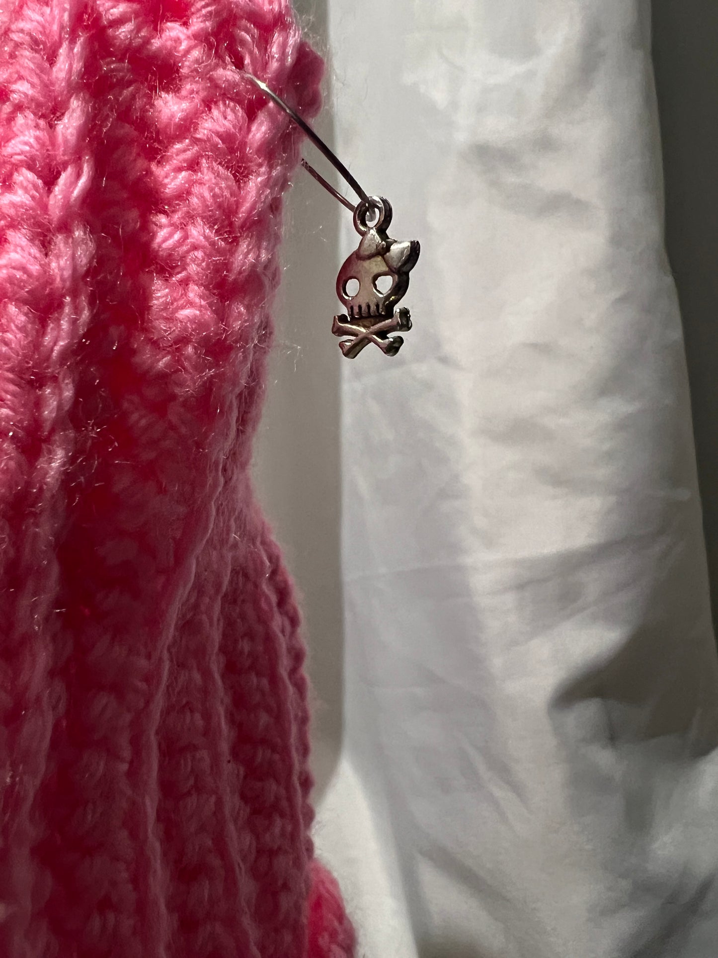 Kitty Ear Beanie - Pink/Grey