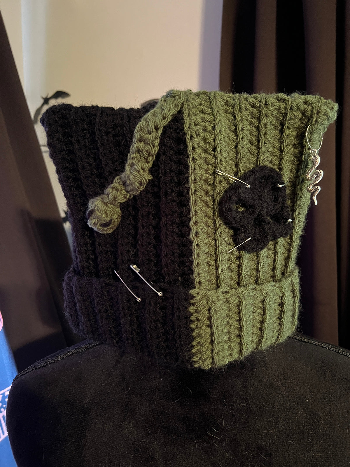 Medusa Kitty Ear Beanie