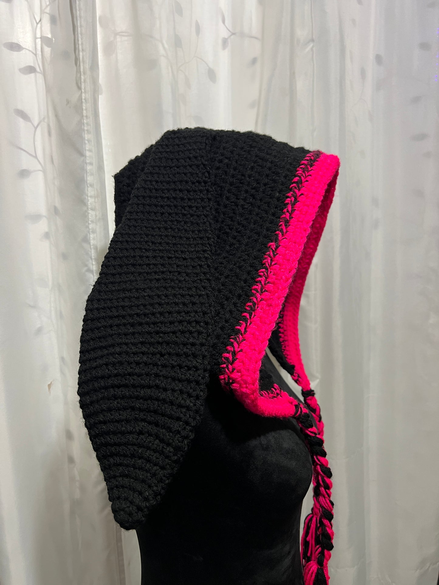 Pink Bunny Hood