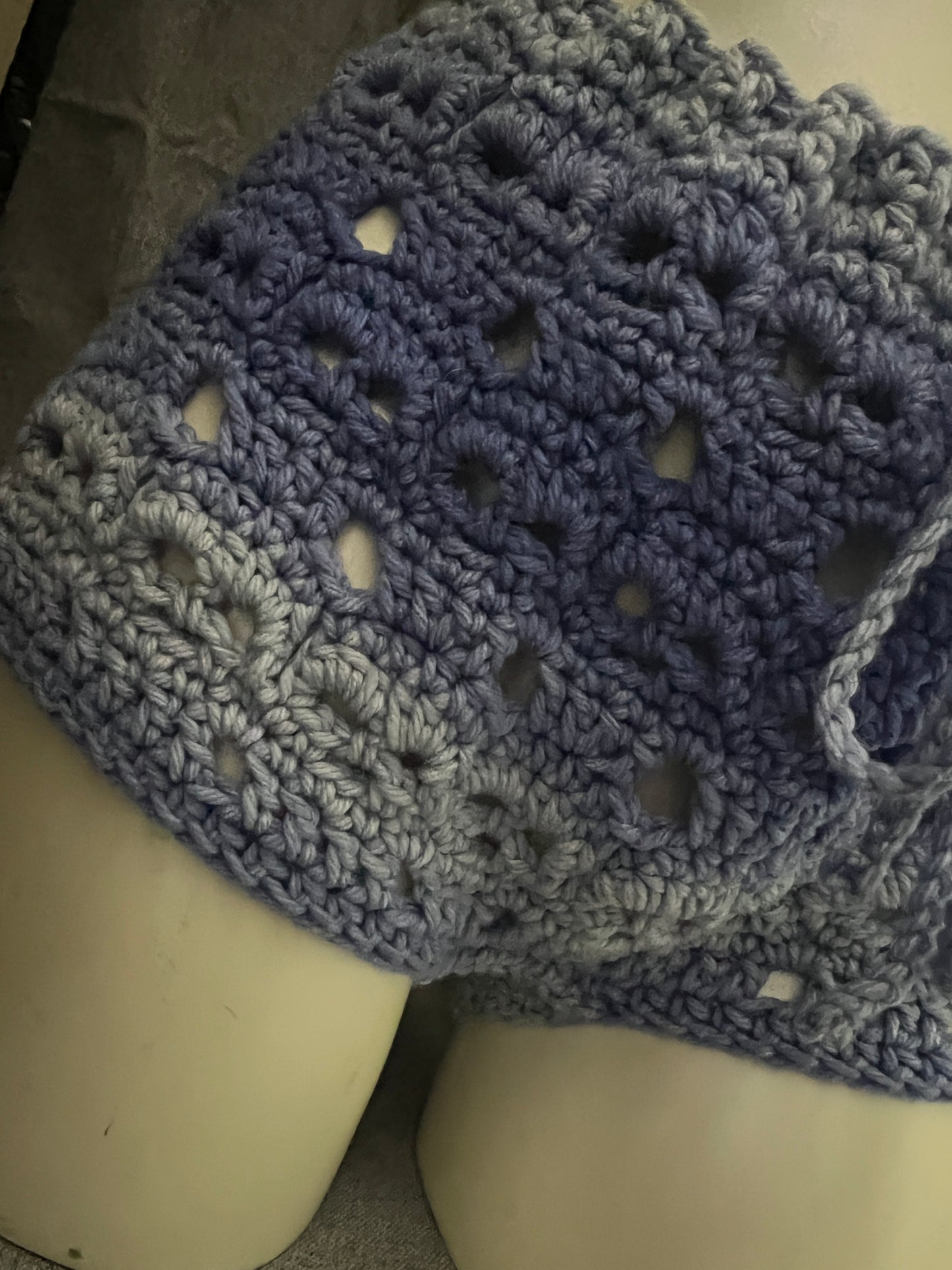 Purple Ombre Skull Shorts - Cheeky
