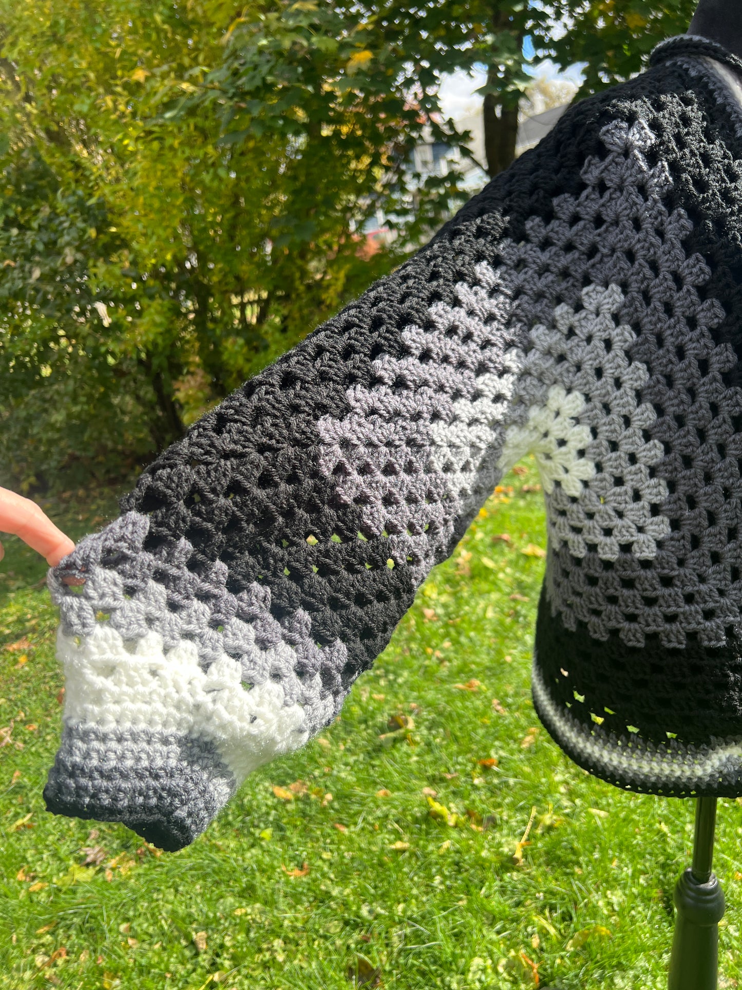 Fade to Black Cardigan